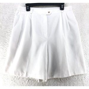 WOMEN'S CORAL BAY GOLF SHORTS IN WHITE